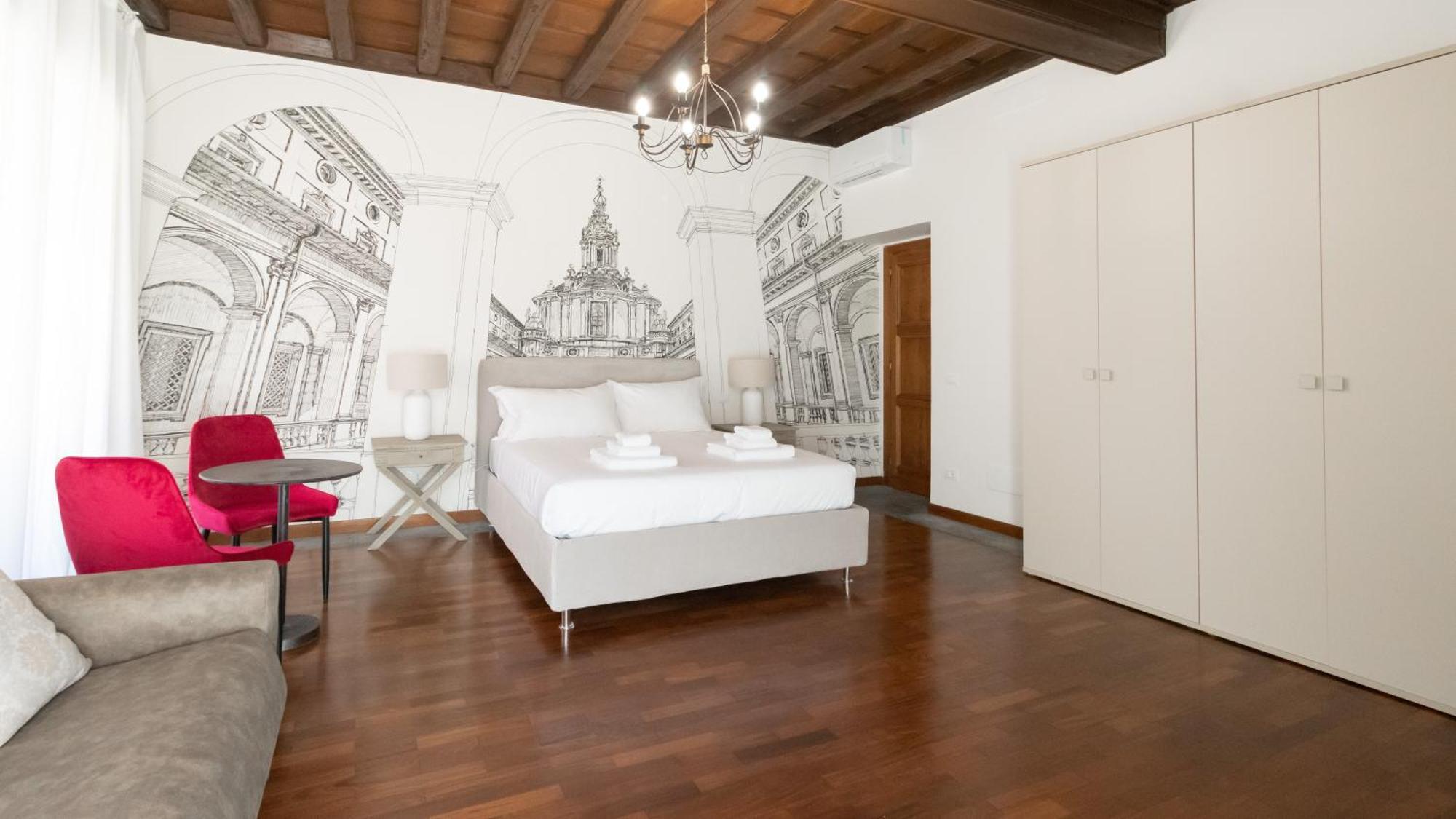 Italianway - Barberini Elegantia Apartments Roma Rum bild